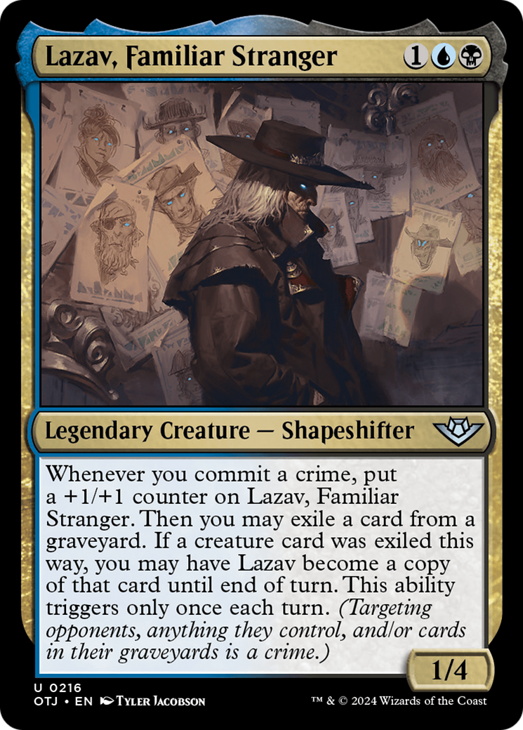 Lazav, Familiar Stranger [Outlaws of Thunder Junction] | Event Horizon Hobbies CA