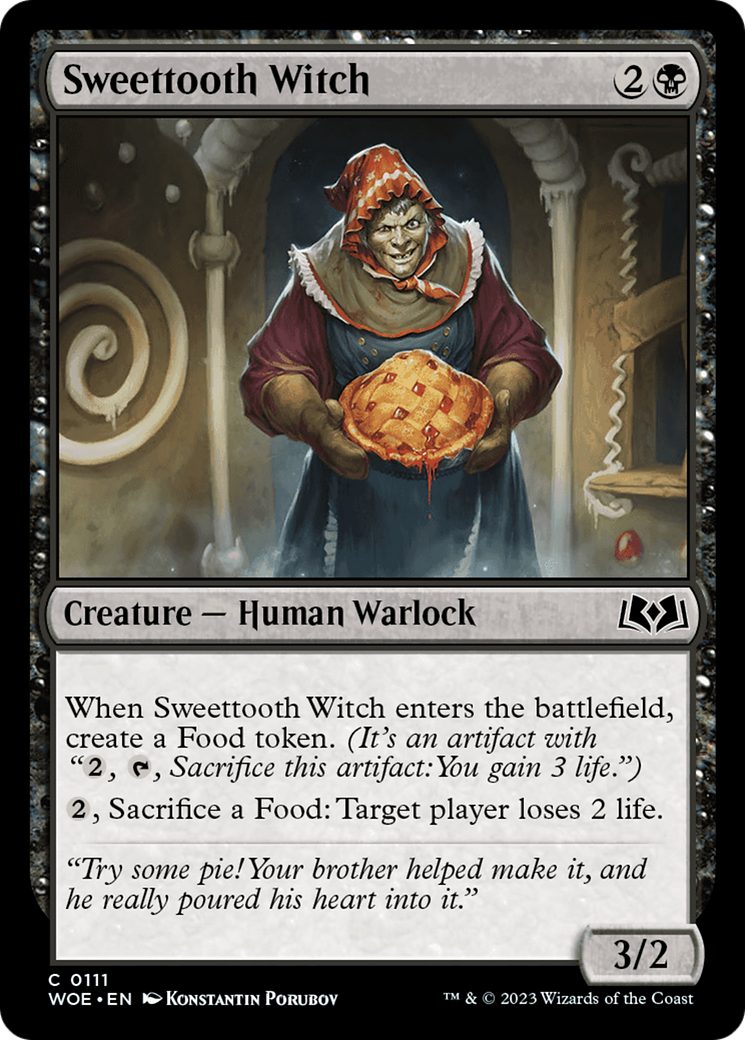 Sweettooth Witch [Wilds of Eldraine] | Event Horizon Hobbies CA