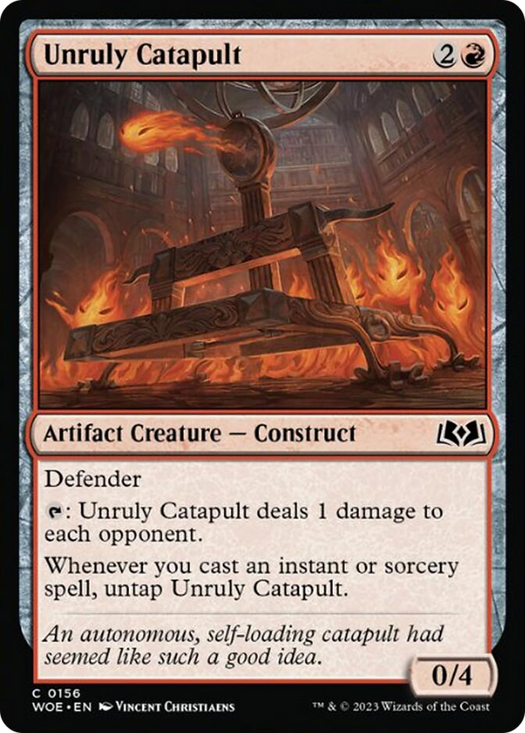 Unruly Catapult [Wilds of Eldraine] | Event Horizon Hobbies CA