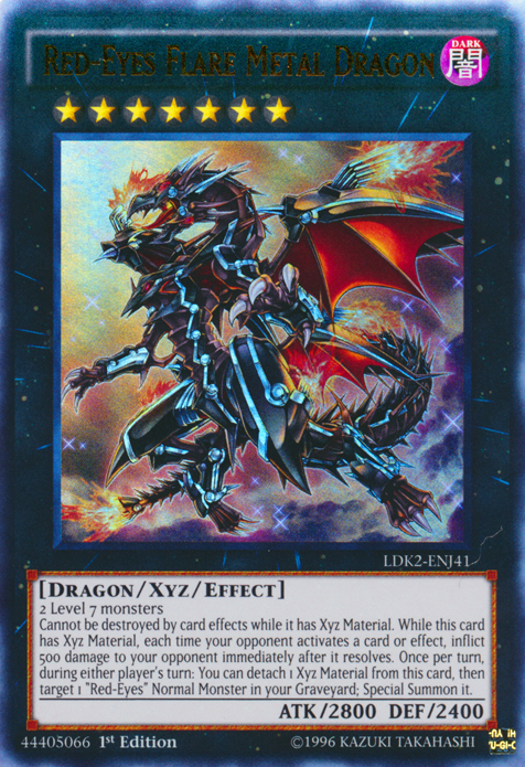 Red-Eyes Flare Metal Dragon [LDK2-ENJ41] Ultra Rare | Event Horizon Hobbies CA