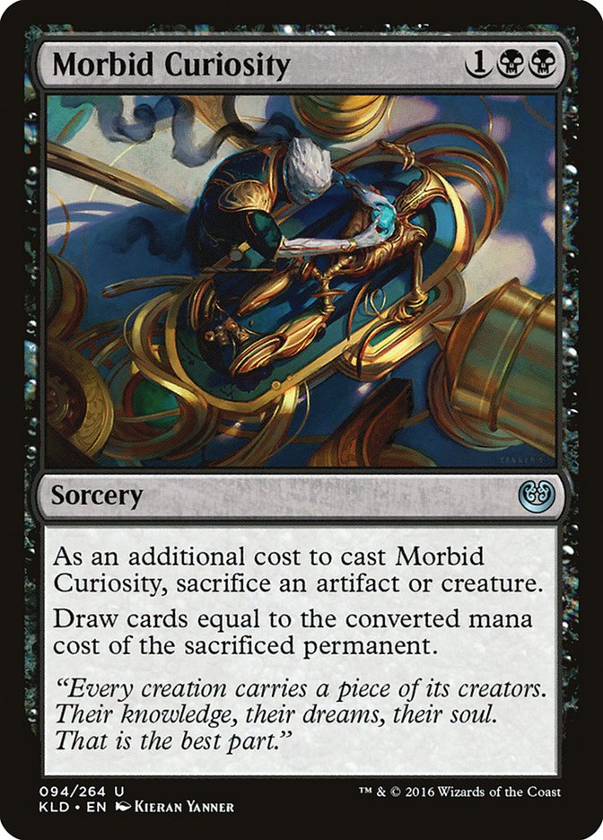 Morbid Curiosity [Kaladesh] | Event Horizon Hobbies CA