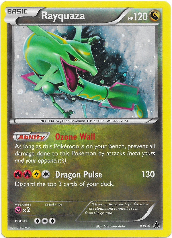 Rayquaza (XY64) (Jumbo Card) [XY: Black Star Promos] | Event Horizon Hobbies CA