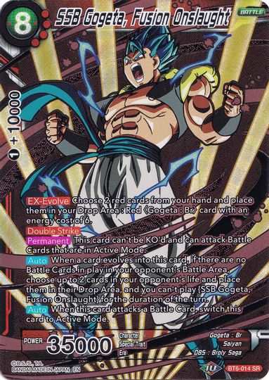 SSB Gogeta, Fusion Onslaught (Collector's Selection Vol. 1) (BT6-014) [Promotion Cards] | Event Horizon Hobbies CA