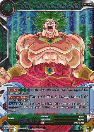 Broly, The Unstoppable Horror (P-006) [Promotion Cards] | Event Horizon Hobbies CA