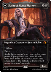 Sorin of House Markov // Sorin, Ravenous Neonate (Borderless) (Textured Foil) [Modern Horizons 3] | Event Horizon Hobbies CA