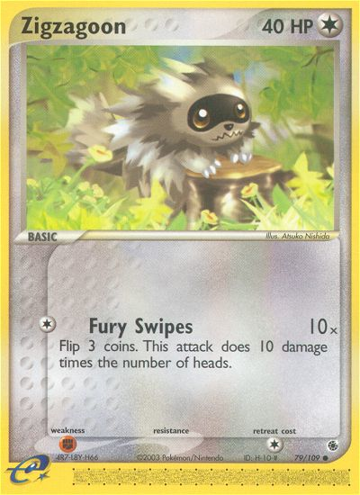 Zigzagoon (79/109) [EX: Ruby & Sapphire] | Event Horizon Hobbies CA