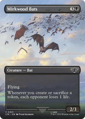 Mirkwood Bats (Borderless Alternate Art) [The Lord of the Rings: Tales of Middle-Earth] | Event Horizon Hobbies CA