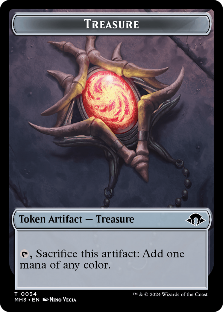 Servo // Treasure Double-Sided Token [Modern Horizons 3 Tokens] | Event Horizon Hobbies CA