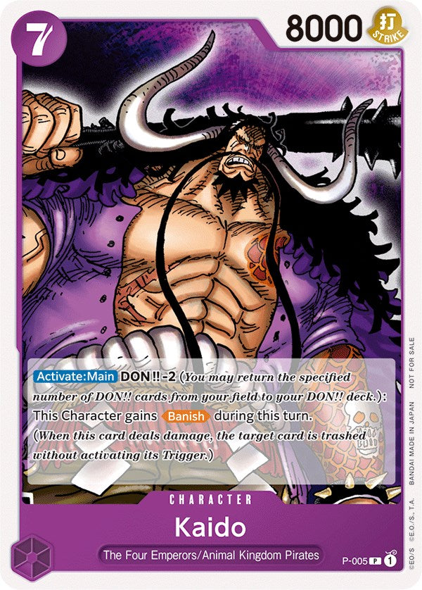 Kaido (Promotion Pack 2022) [One Piece Promotion Cards] | Event Horizon Hobbies CA