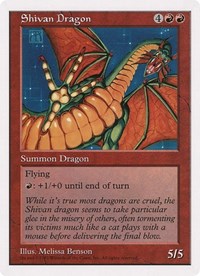 Shivan Dragon (Oversized) [Oversize Cards] | Event Horizon Hobbies CA