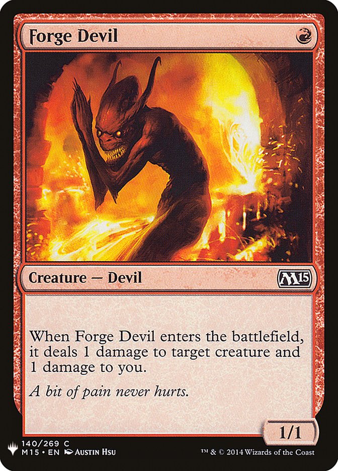 Forge Devil [Mystery Booster] | Event Horizon Hobbies CA