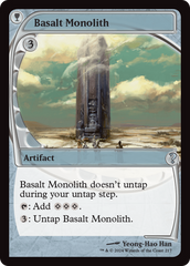 Basalt Monolith (Future Sight) [Mystery Booster 2] | Event Horizon Hobbies CA