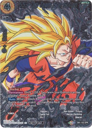 SS3 Tag Team Son Gohan (Vicious Rejuvenation Revival Pack) (DB1-102) [Promotion Cards] | Event Horizon Hobbies CA