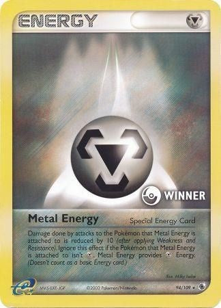 Metal Energy (94/109) (Winner) [EX: Ruby & Sapphire] | Event Horizon Hobbies CA