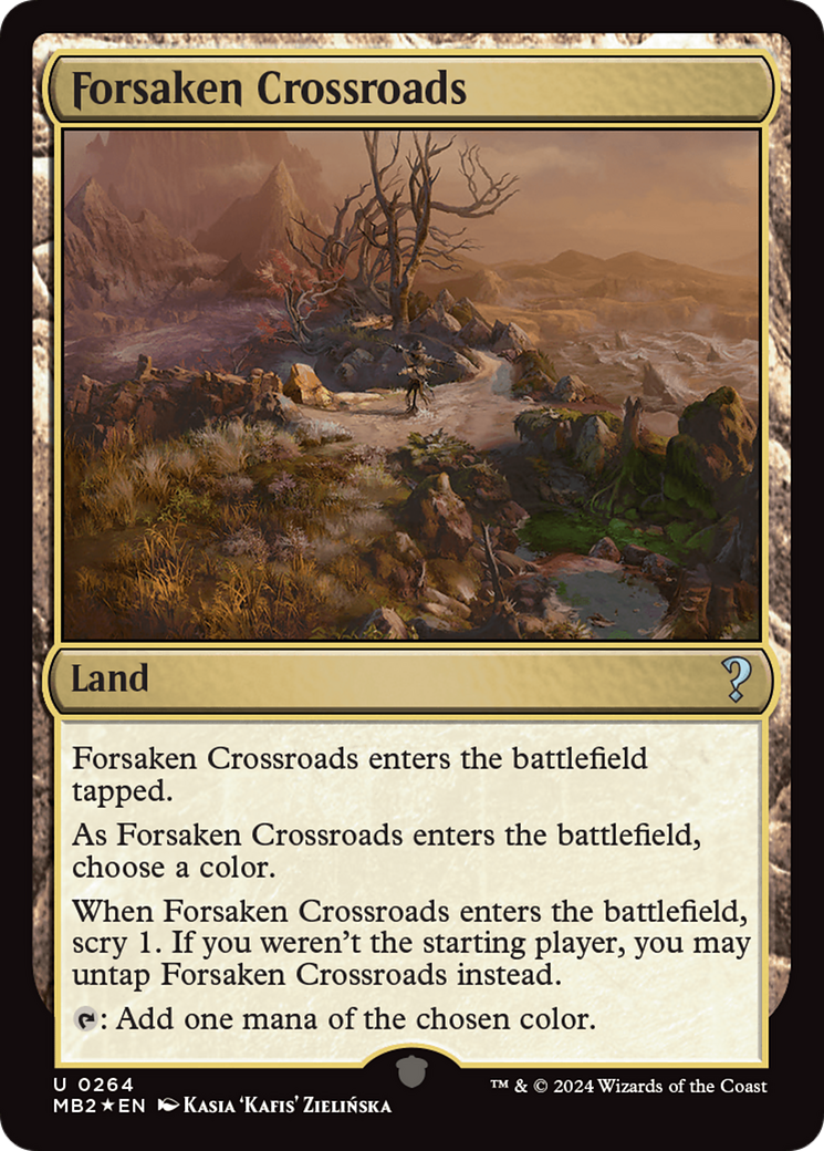 Forsaken Crossroads [Mystery Booster 2] | Event Horizon Hobbies CA