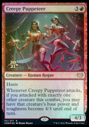 Creepy Puppeteer [Innistrad: Crimson Vow Prerelease Promos] | Event Horizon Hobbies CA