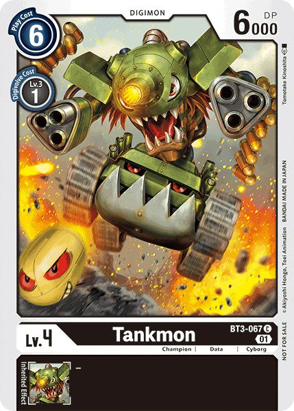 Tankmon [BT3-067] (Tamer Party Vol. 4) [Release Special Booster Promos] | Event Horizon Hobbies CA