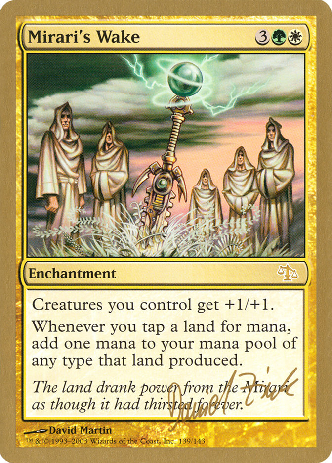 Mirari's Wake (Daniel Zink) [World Championship Decks 2003] | Event Horizon Hobbies CA