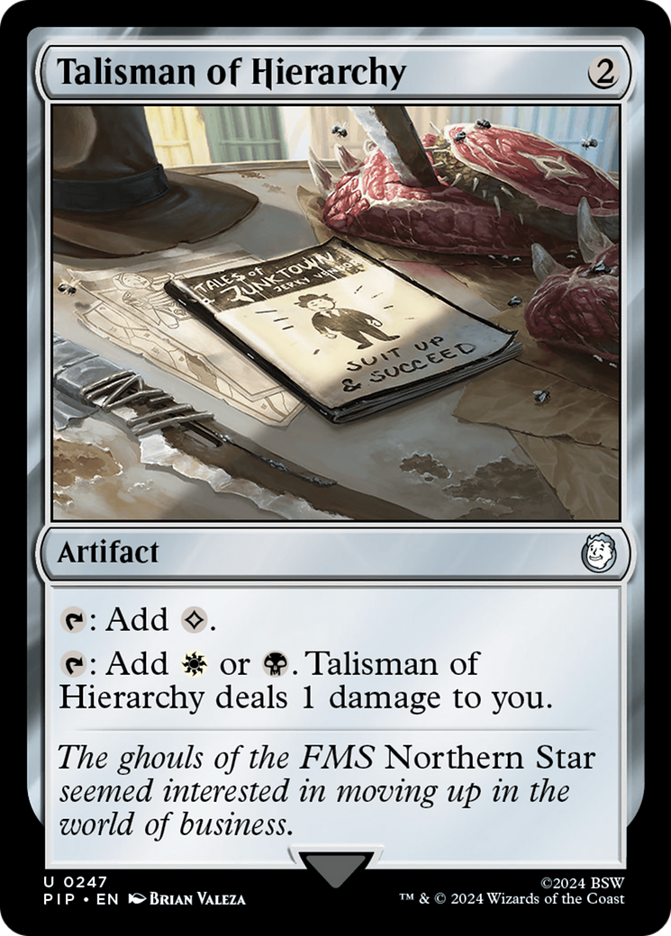 Talisman of Hierarchy [Fallout] | Event Horizon Hobbies CA