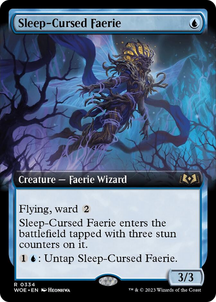 Sleep-Cursed Faerie (Extended Art) [Wilds of Eldraine] | Event Horizon Hobbies CA