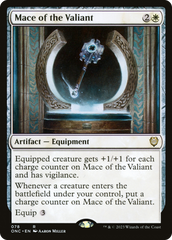 Mace of the Valiant [Phyrexia: All Will Be One Commander] | Event Horizon Hobbies CA