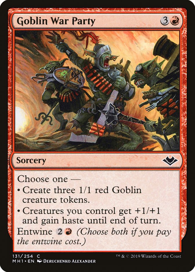 Goblin War Party [Modern Horizons] | Event Horizon Hobbies CA