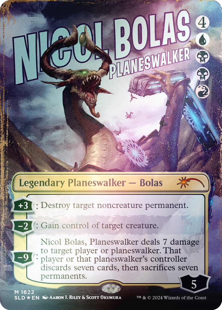 Nicol Bolas, Planeswalker (Rainbow Foil) [Secret Lair Drop Series] | Event Horizon Hobbies CA