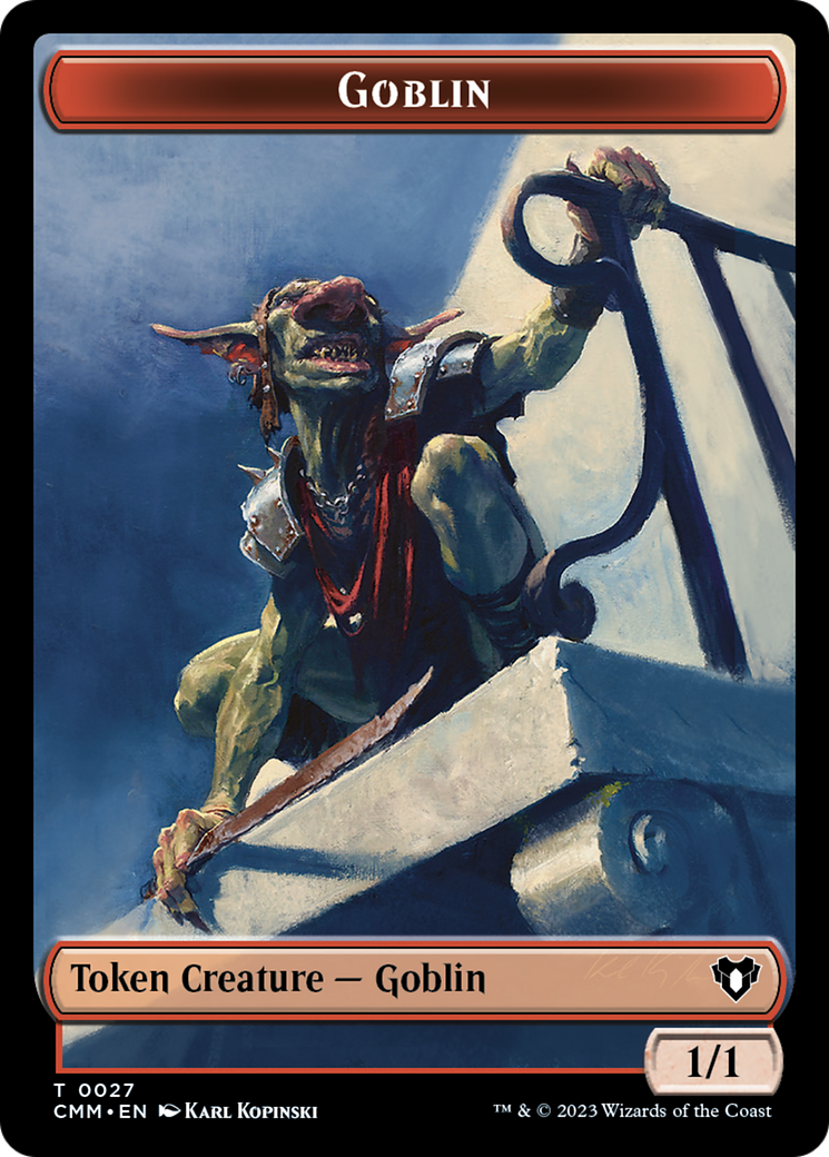 Goblin Token [Commander Masters Tokens] | Event Horizon Hobbies CA