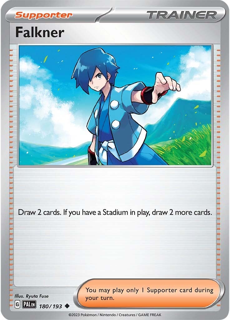 Falkner (180/193) [Scarlet & Violet: Paldea Evolved] | Event Horizon Hobbies CA