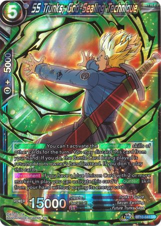 SS Trunks, God-Sealing Technique (BT10-044) [Rise of the Unison Warrior 2nd Edition] | Event Horizon Hobbies CA