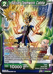 Saiyan Teamwork Cabba (OTAKON 2019) (P-041) [Promotion Cards] | Event Horizon Hobbies CA