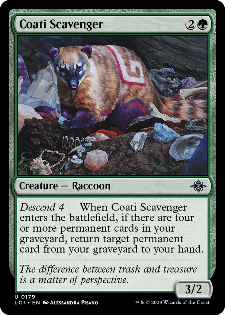 Coati Scavenger [The Lost Caverns of Ixalan] | Event Horizon Hobbies CA