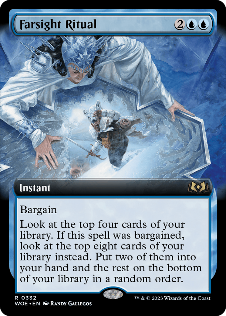 Farsight Ritual (Extended Art) [Wilds of Eldraine] | Event Horizon Hobbies CA