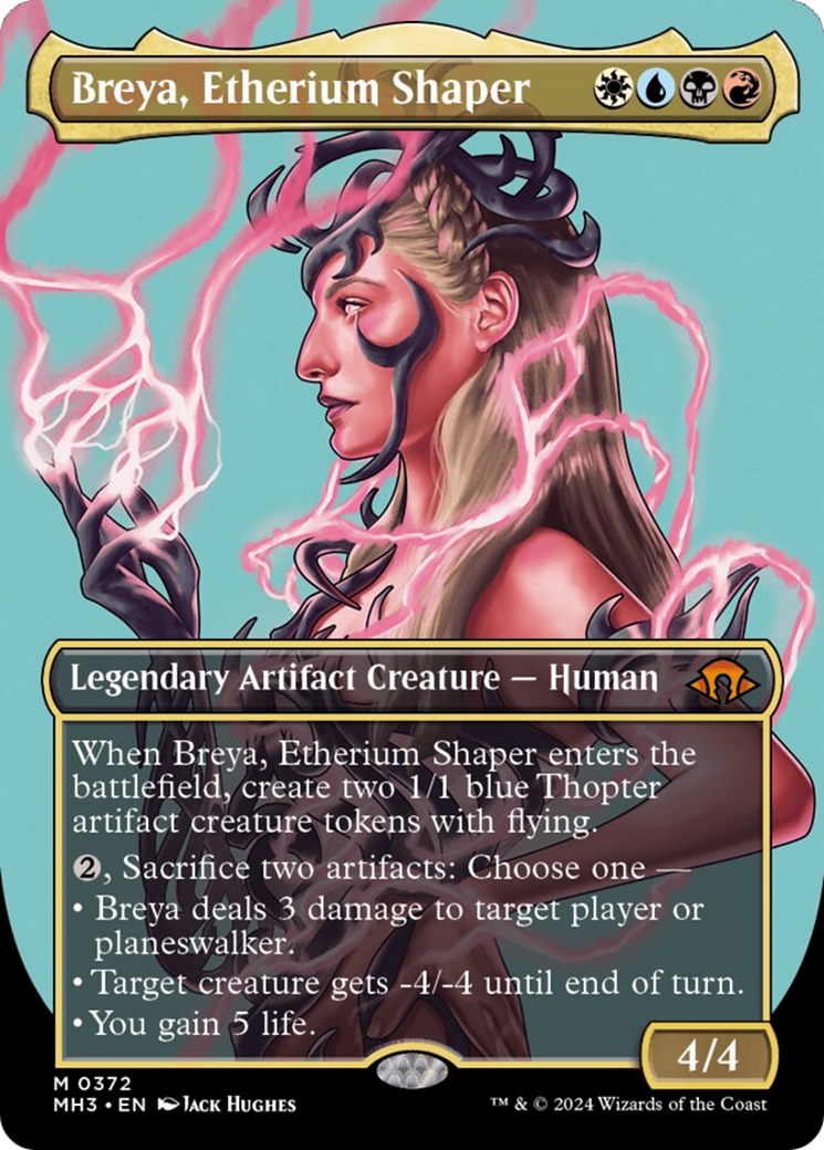 Breya, Etherium Shaper (Borderless) [Modern Horizons 3] | Event Horizon Hobbies CA