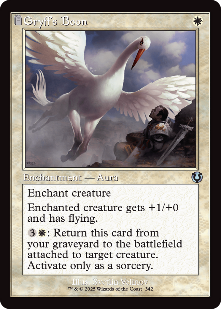 Gryff's Boon (Retro Frame) [Innistrad Remastered] | Event Horizon Hobbies CA