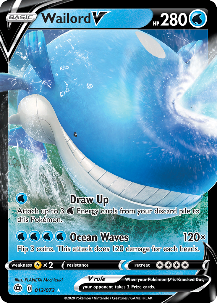 Wailord V (013/073) [Sword & Shield: Champion's Path] | Event Horizon Hobbies CA