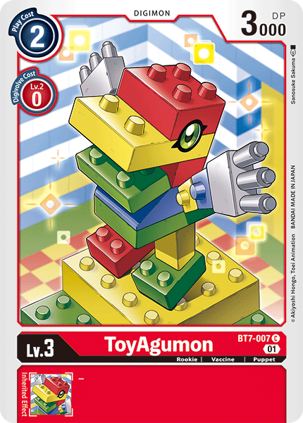 ToyAgumon [BT7-007] [Next Adventure] | Event Horizon Hobbies CA