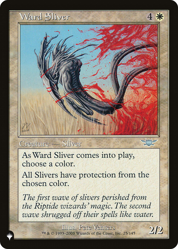 Ward Sliver [The List] | Event Horizon Hobbies CA