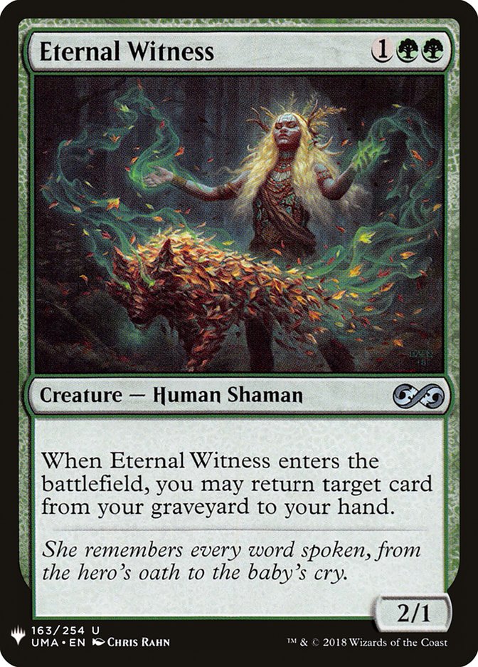 Eternal Witness [Mystery Booster] | Event Horizon Hobbies CA