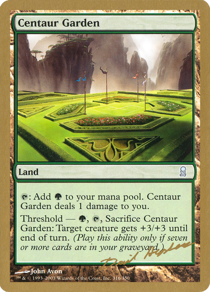 Centaur Garden (Dave Humpherys) [World Championship Decks 2003] | Event Horizon Hobbies CA