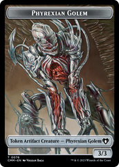 Phyrexian Golem // Ox Double-Sided Token [Commander Masters Tokens] | Event Horizon Hobbies CA