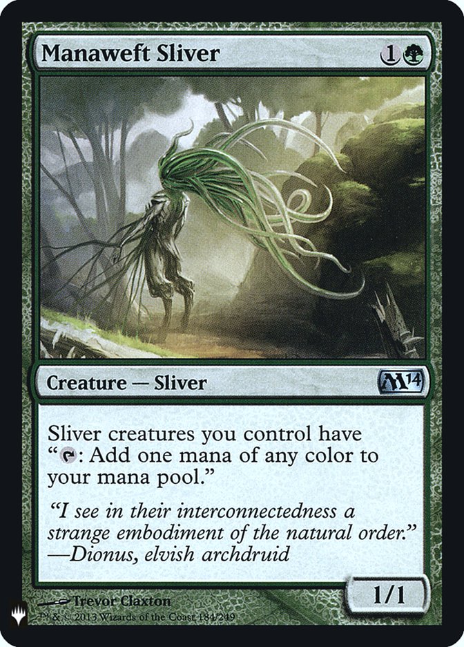 Manaweft Sliver [Mystery Booster] | Event Horizon Hobbies CA