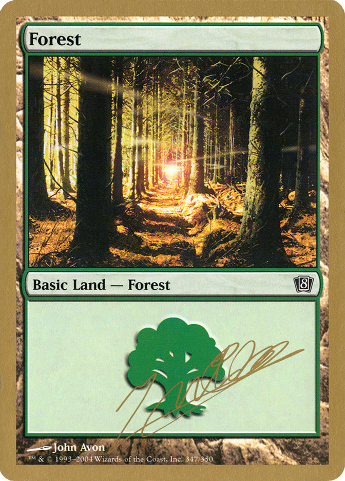 Forest (jn347) (Julien Nuijten) [World Championship Decks 2004] | Event Horizon Hobbies CA