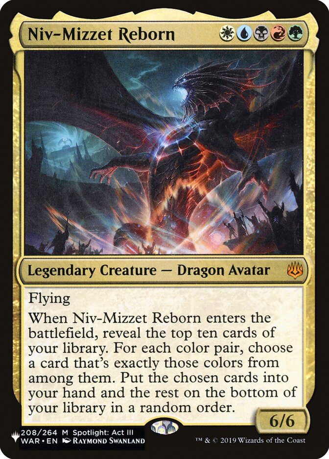 Niv-Mizzet Reborn [The List] | Event Horizon Hobbies CA