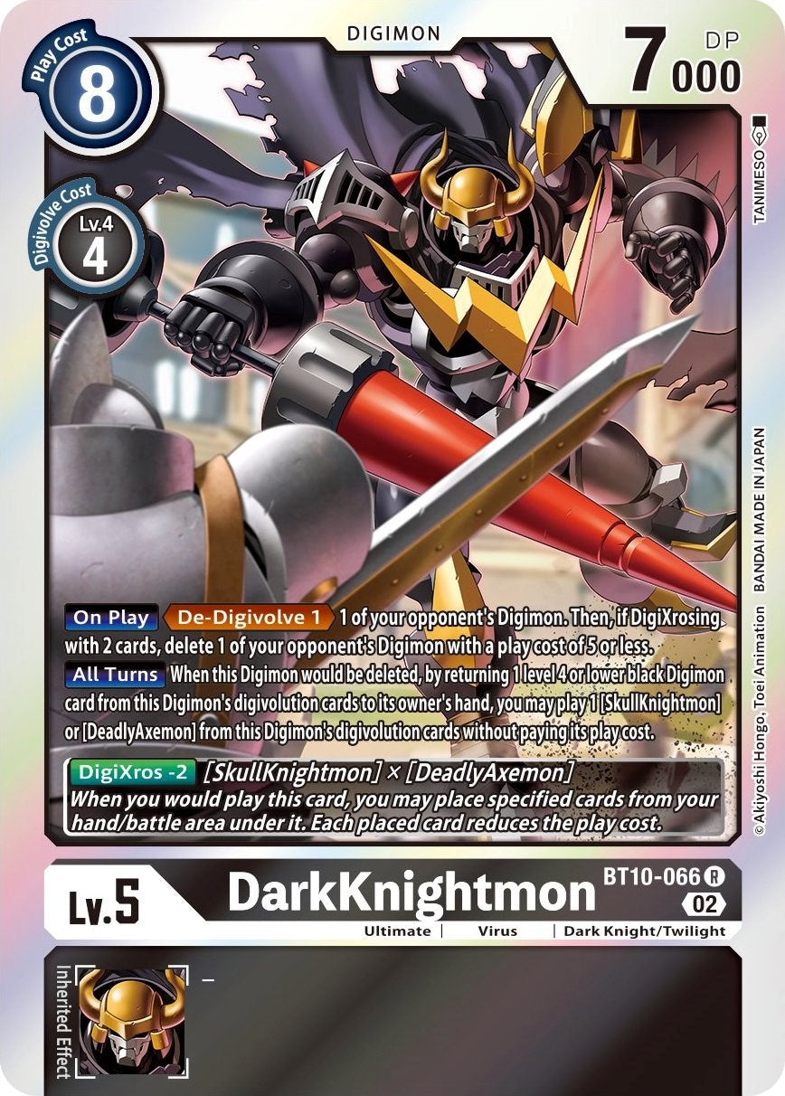 DarkKnightmon [BT10-066] [Xros Encounter] | Event Horizon Hobbies CA