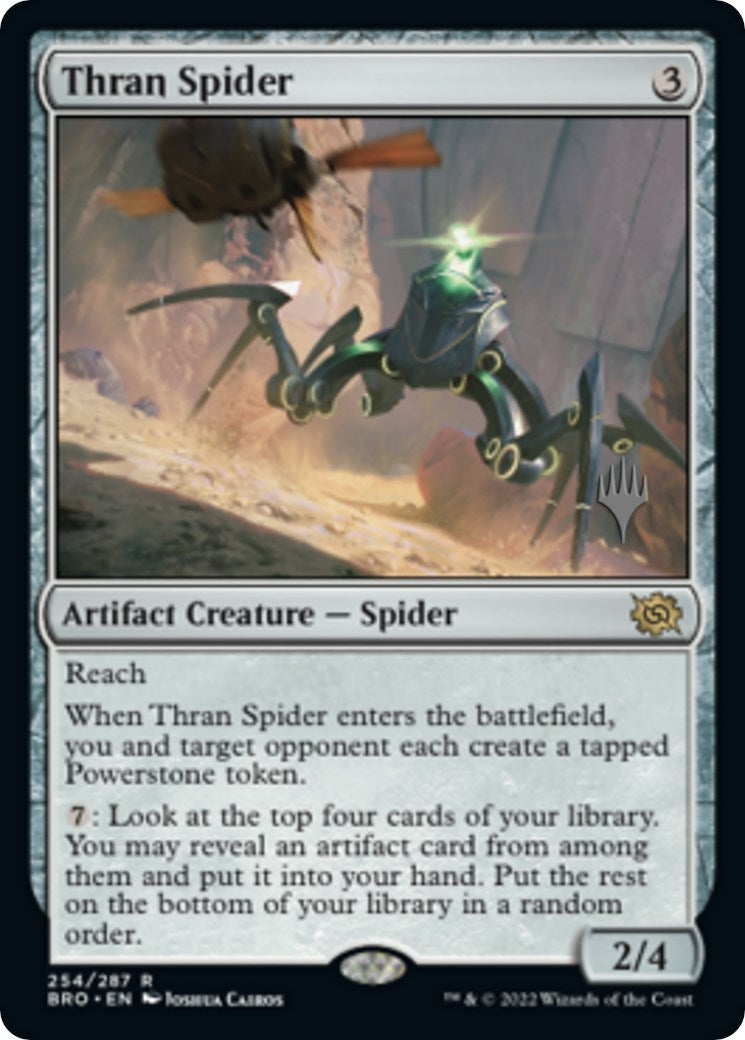 Thran Spider (Promo Pack) [The Brothers' War Promos] | Event Horizon Hobbies CA