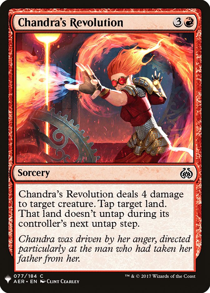 Chandra's Revolution [Mystery Booster] | Event Horizon Hobbies CA