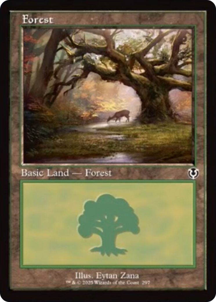 Forest (297) (Retro Frame) [Innistrad Remastered] | Event Horizon Hobbies CA