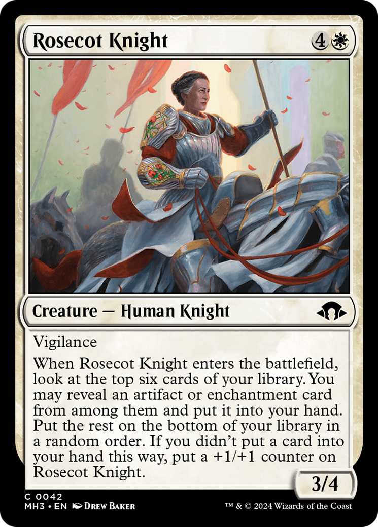 Rosecot Knight [Modern Horizons 3] | Event Horizon Hobbies CA