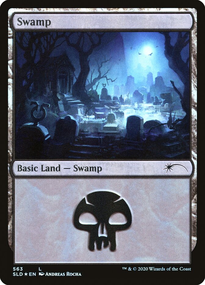 Swamp (Spooky) (563) [Secret Lair Drop Promos] | Event Horizon Hobbies CA